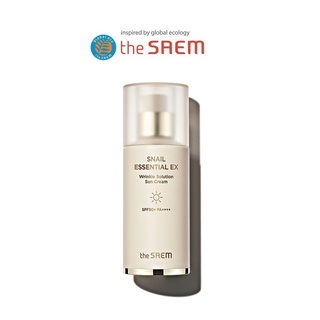 [THE SAEM] Snail Essential EX Wrinkle Solution Sun Cream 40ml (SPF50+ PA++++) ครีมกันแดด ลดริ้วรอย สูตรหอยทาก สินค้าเกาหลีแท้ๆส่งตรงจากเกาหลี