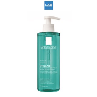 LA ROCHE-POSAY Effaclar Micro-Peeling Purifying Gel 400 ml. - ลาโรช โพเซย์ เอฟฟาคลาร์ ไมโคร-พีลลิ่ง  เจล 400 มล.