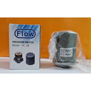 Pressure Switch สวิตซ์ แรงดันปั๊มน้ำ Flow MODEL PC-3B ขนาดแรงดัน 1.4 kgf/cm2 - 2.2 kgf/cm2