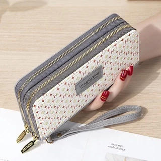 กระเป๋าสตางค์ซิปคู่ รุ่นใหม่ กระเป๋าผู้หญิง(GC-020)