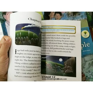 **พร้อมส่ง** หนังสือ Oxford reading tree Biff Chip Kipper เลเวล 10-12 จำนวน 18 เล่ม + เสียงบรรยาย usb audio