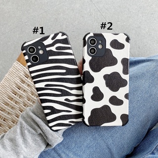 vivo Y19 Y17 Y15 Y12 Y12i Y11 Y95 Y93 Y91 Y91c V7+ Y79 V11i V5 V5s Y67 V5 Lite V5 Plus Y66 Y65 V9 Youth Y85 Y81i Y81 Y83 Z1 Pro Z5x dairy cattle Zebra stripe anti crack shockproof Soft  Case