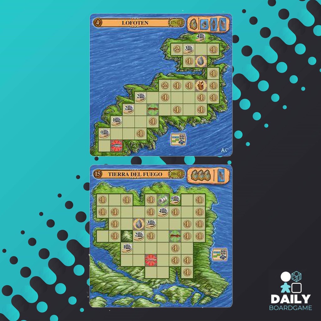 Feast for Odin, A: Lofoten, Orkney, and Tierra del Fuego [Boardgame][Promo]