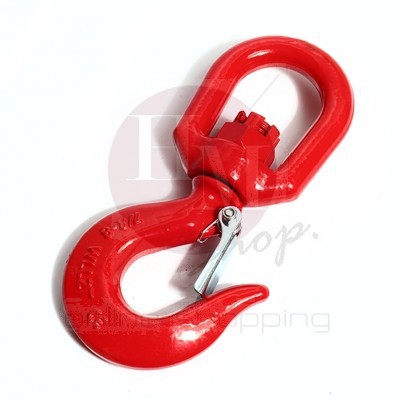 TOHO ตะขอเซฟตี้ ห่วงนิรภัย ตะขอเหล็กเกี่ยวโซ่ G80 ขนาด 7/8 มิลลิเมตร รับน้ำหนักการใช้งานสูงสุดได้ 2 