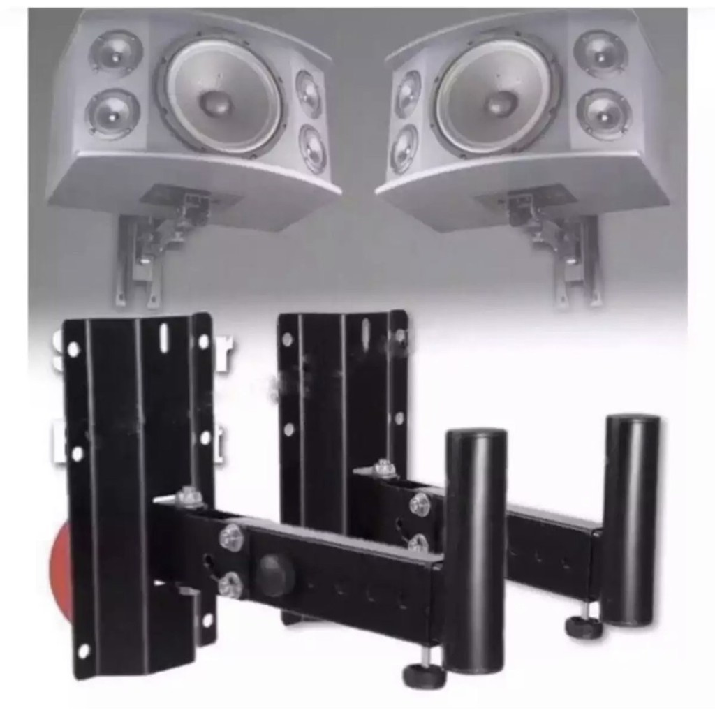ขายึดลำโพง ขาตั้งลำโพงติดผนัง เหล็กยึดลำโพง รุ่น J T-318