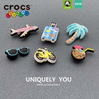 jibbitz crocs charms ตัวติดรองเท้า ซีรี่ส์รูปแบบวันหยุด จิ๊บบิท ติด รองเท้า crocs ชุด 6 ชิ้น