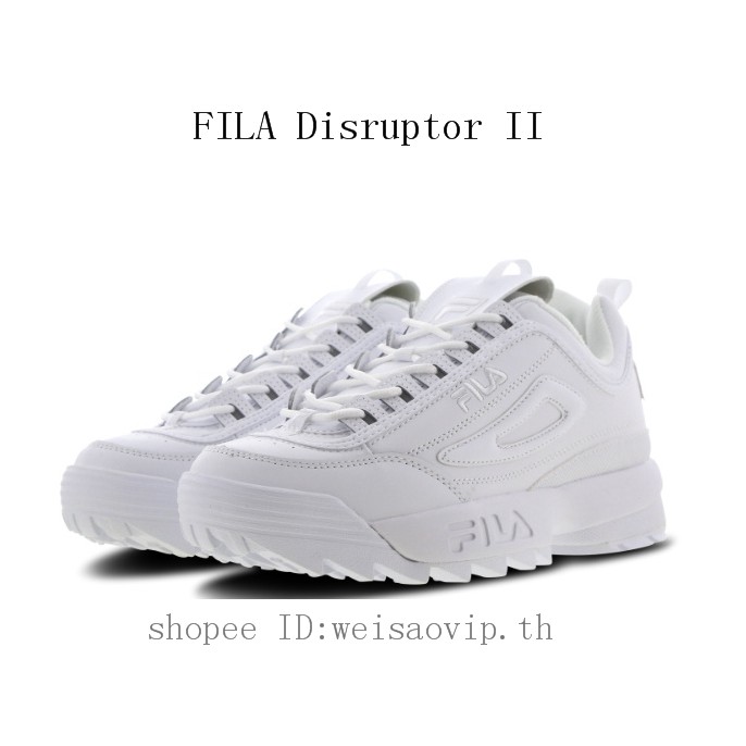 แท้ รองเท้าสตรีรองเท้า เท่ๆ รองเท้าผ้าใบ FILA Blades Disruptor