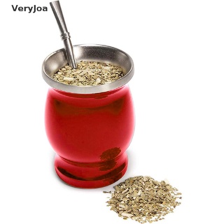 [VeryJoa] Yerba Mate ชุดน้ําเต้าสเตนเลส แบบสองชั้น สําหรับชงชา