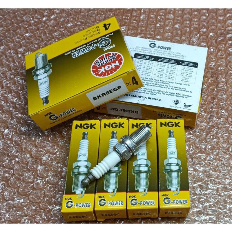 NGK SPARK PLUG BKR6EGP G-POWER