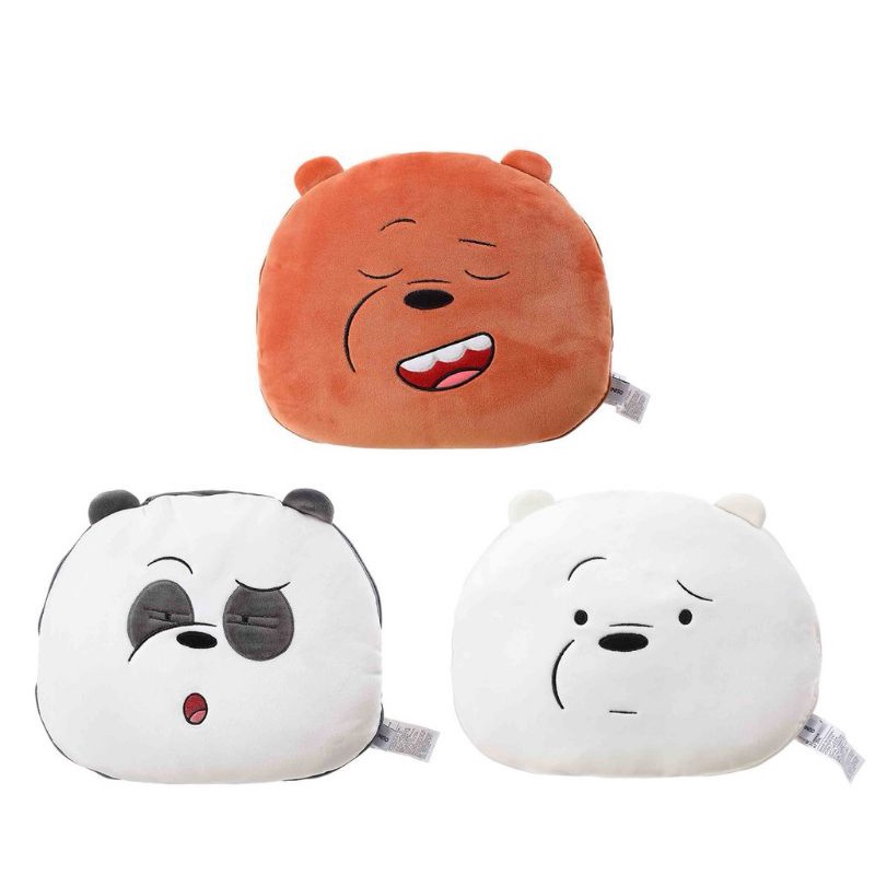 MINISO หมอนผ้าห่ม We bare bears-Blanket