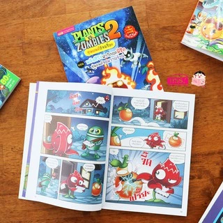 MISBOOK หนังสือการ์ตูนความรู้วิทยาศาสตร์ Plants vs Zombies (พืชปะทะซอมบี้)