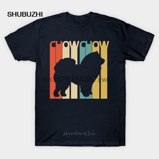 เสื้อยืด พิมพ์ลาย Chow Chow Dog 1970s สไตล์วินเทจ ของขวัญ สําหรับผู้ชาย และผู้หญิงS-5XL