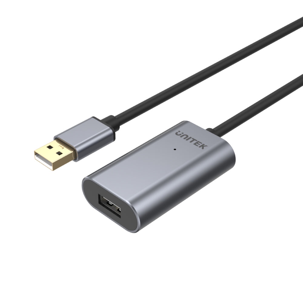 [ใส่ Code ลดเพิ่ม]Unitek USB 3.0 Extension Cable up to 10M สำหรับเพิ่มความยาวสาย USB มีช่องต่อไฟเลี้