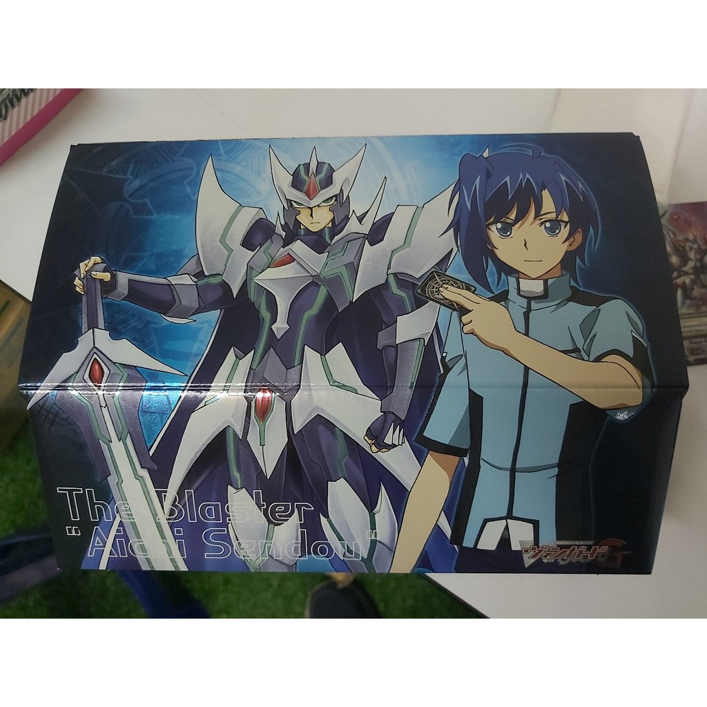 Bushiroad Storage Box Sendou Aichi (จาก Legend Deck 03 ภาษาญี่ปุ่น) กล่องกระดาษใส่การ์ด Tplf