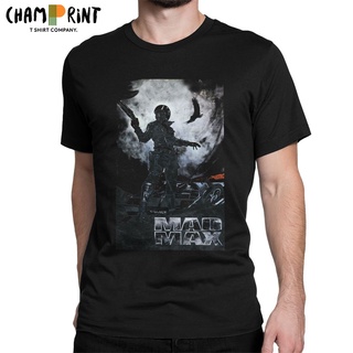 เสื้อยืดแขนสั้นลําลอง คอกลม ผ้าฝ้ายแท้ พิมพ์ลาย Mad Max Fury Road เหมาะกับของขวัญ สําหรับผู้ชายS-5XL