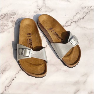 Birkenstock Madrid Silver**สอบถามไซส์ก่อนสั่งซื้อทุกครั้งนะครับ**