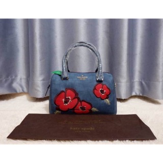 😵💋 Dont Miss! Kate Spade cameron street poppy large lane Womens Port Blue🍭