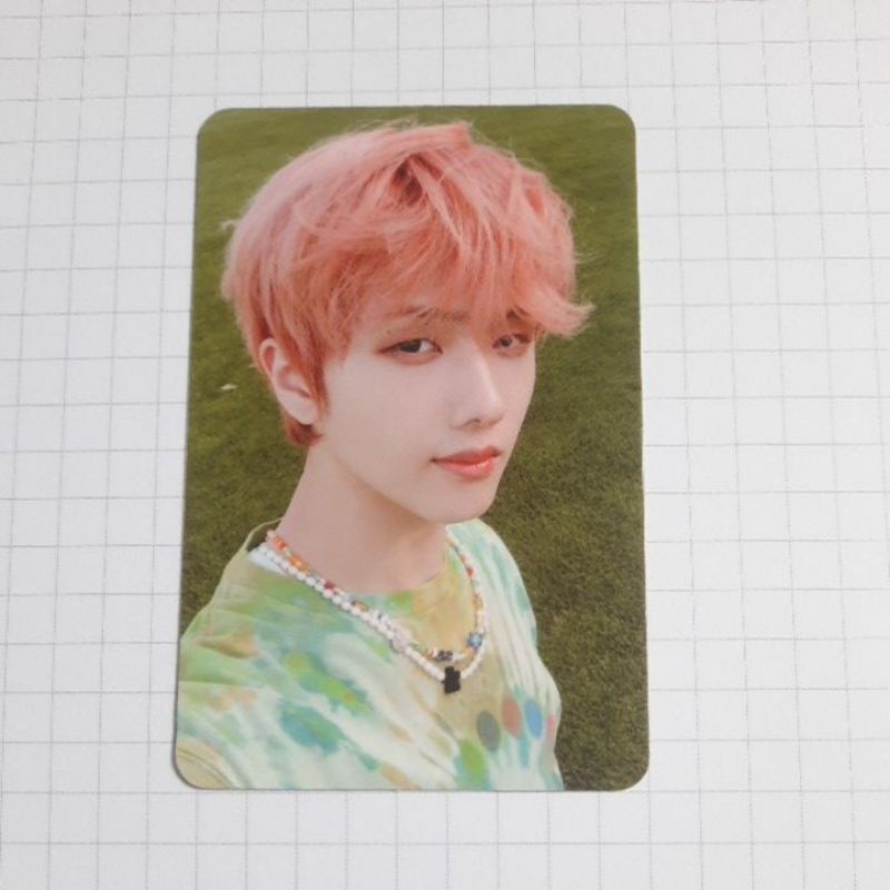 Photocard pc jisung สวัสดีอนาคต