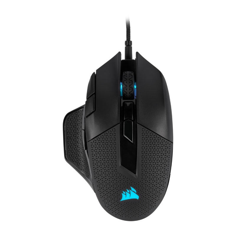 Corsair Nightsword RGB Gaming Mouse เมาส์เกมมิ่ง- (Black)