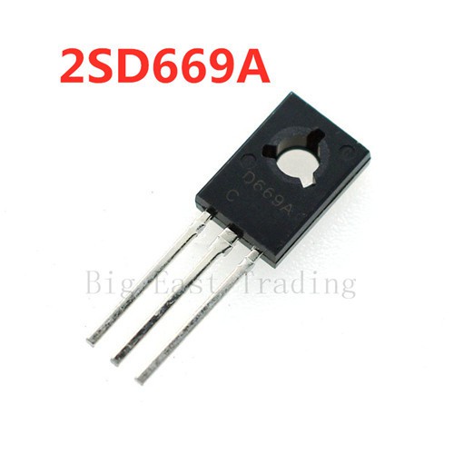 20PCS 2SD669A TO-126F 2SD669 D669A D669 TO-126 ทรานซิสเตอร์เชื่อม,รับประกันคุณภาพ