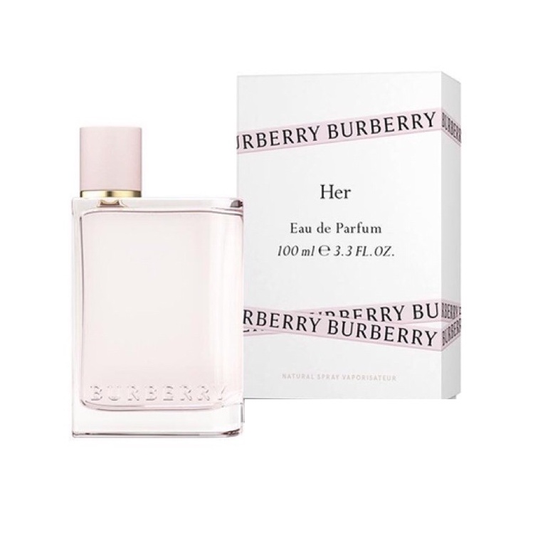 Burberry Her EDP by Burberry 100 ml (กล่องซีล) ของแท้ 100% สลากไทย