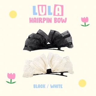 Lula Princess Bow กิ๊ฟคู่ลูกไม้สไตล์เจ้าหญิง