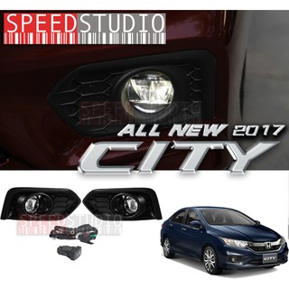 Speed studio ไฟตัดหมอก สปอร์ทไลท์ All new honda city 2017