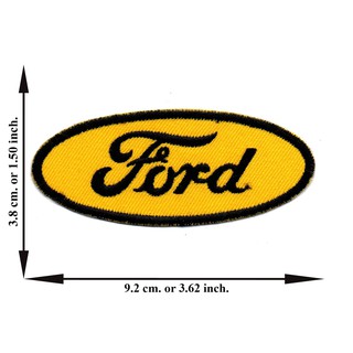 ตัดรีด ตัวรีดติดเสื้อ อาร์มปัก ติดเสื้อปัก ปักเสื้อ DIYลาย FORD4