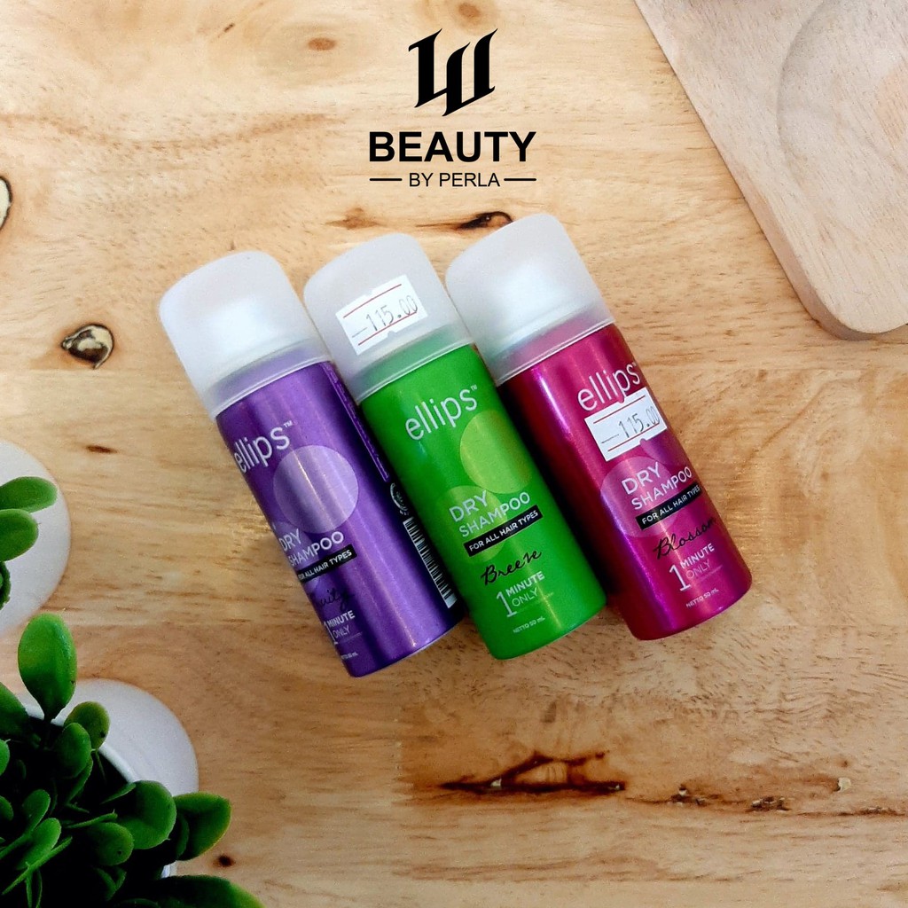 💨เอลิปส์ ดราย แชมพู💨ellips Dry Shampoo💨 🎒ขนาดพกพา 50 มล.🎒