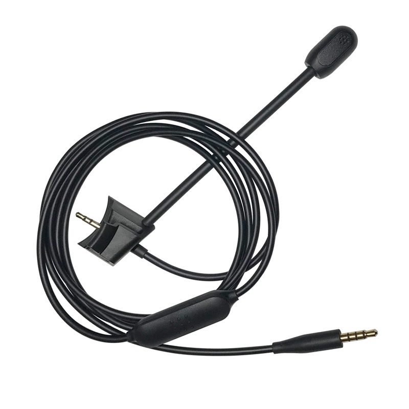 Mic & Mute Control สําหรับ Bose QC35 / QC35 II หูฟังสายสําหรับเล่นเกมชุดหูฟังสําหรับ QuietComfort 35