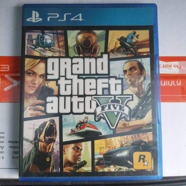 gtav Gta V Gta5 ขาย แผ่นแท้ GTAV PS4 ครับ