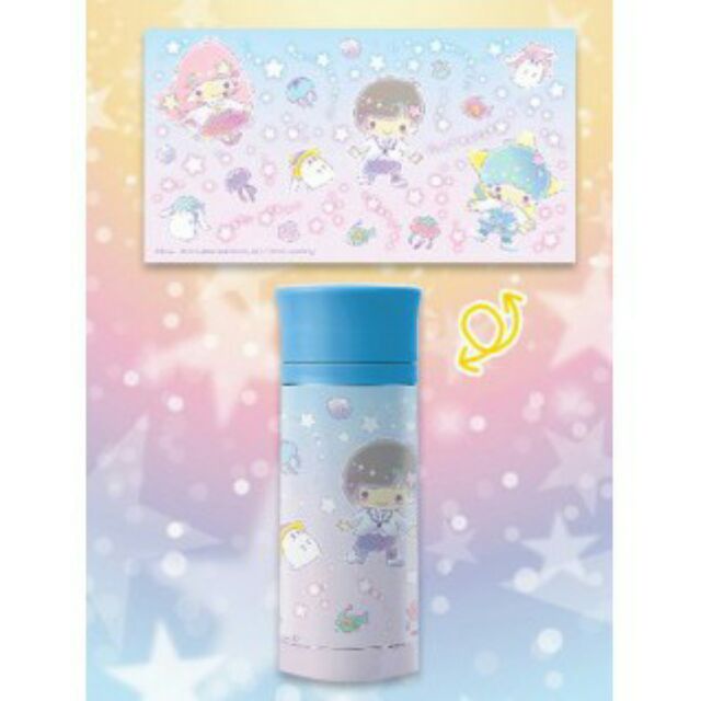 ❌หมดค่ะ❌[TOREBA][🇯🇵นำเข้าจากญี่ปุ่น🇯🇵]กระติกน้ำ สแตนเลส Sanrio : Shouta Aoi × Little Twin Stars Stai