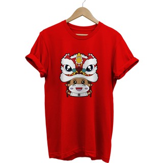 Imlek BARONGSAI เสื้อยืดน่ารัก -CLIANTHA06สามารถปรับแต่งได้