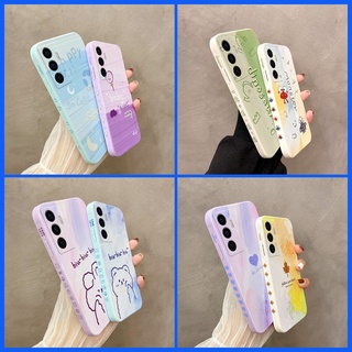 เคส Vivo V23E Case Vivo V23e เคสโทรศัพท์มือถือ tpu แบบนิ่ม ลายภาพวาดสีน้ํามัน แบบสร้างสรรค์ สําหรับ