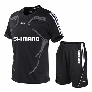 ชุดเสื้อผ้าลําลองระบายอากาศ Shimanos แห้งเร็วสําหรับตกปลาตกปลา