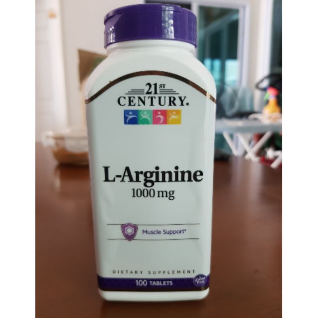 L arginine 1000 mg 21 century จาก USA
