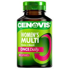Cenovis Once Daily Womens Multivitamins & Minerals 50 Capsules