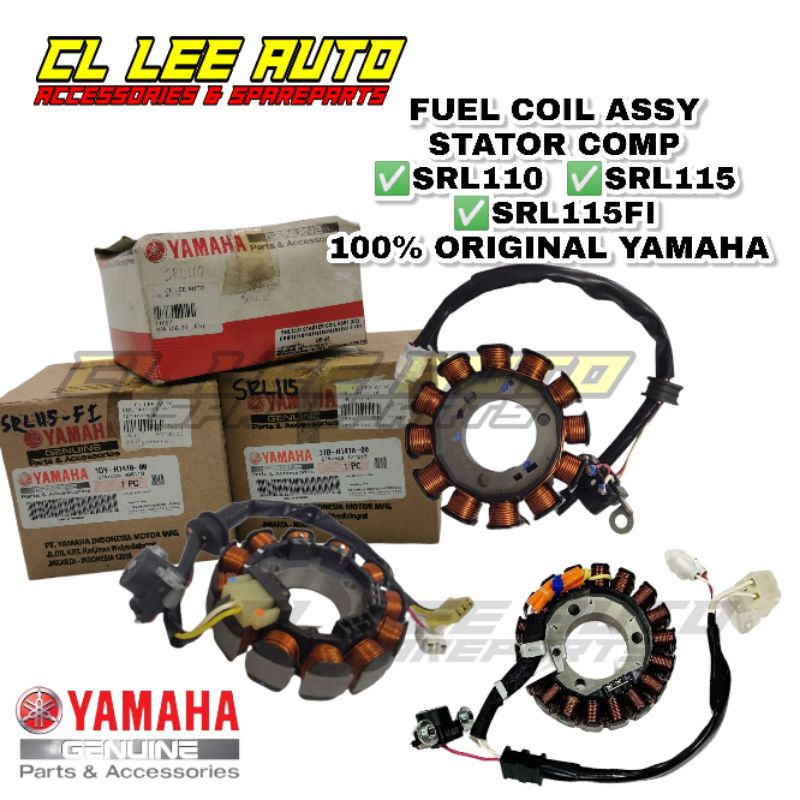 SRL SRL110 SRL115 SRL115i FI LAGENDA Starter Coil Fuel Coil Assy Stator Magnet Coil Yamaha HLY