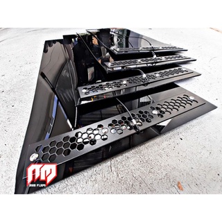 บังโคลนรถยนต์ โพลียูรีเทนสีดำ ฺBlack Polyurethane Mud Flaps.