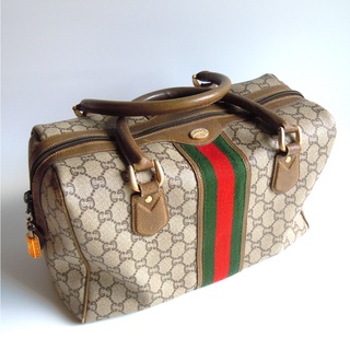 กระเป๋าแบรนด์เนมมือสอง Gucci Plus Boston Vintage Bag