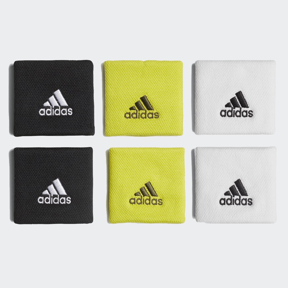 Adidas ผ้ารัดข้อมือแบบสั้น Tennis Wristband Small (3สี)