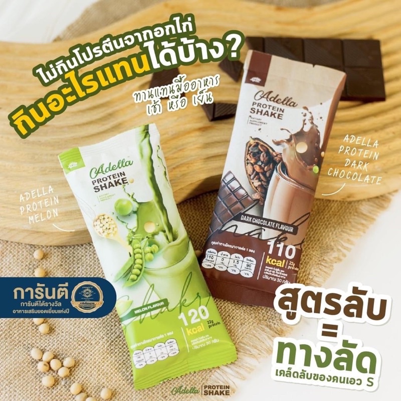 โปรตีนเชคอเดลล่าAdella