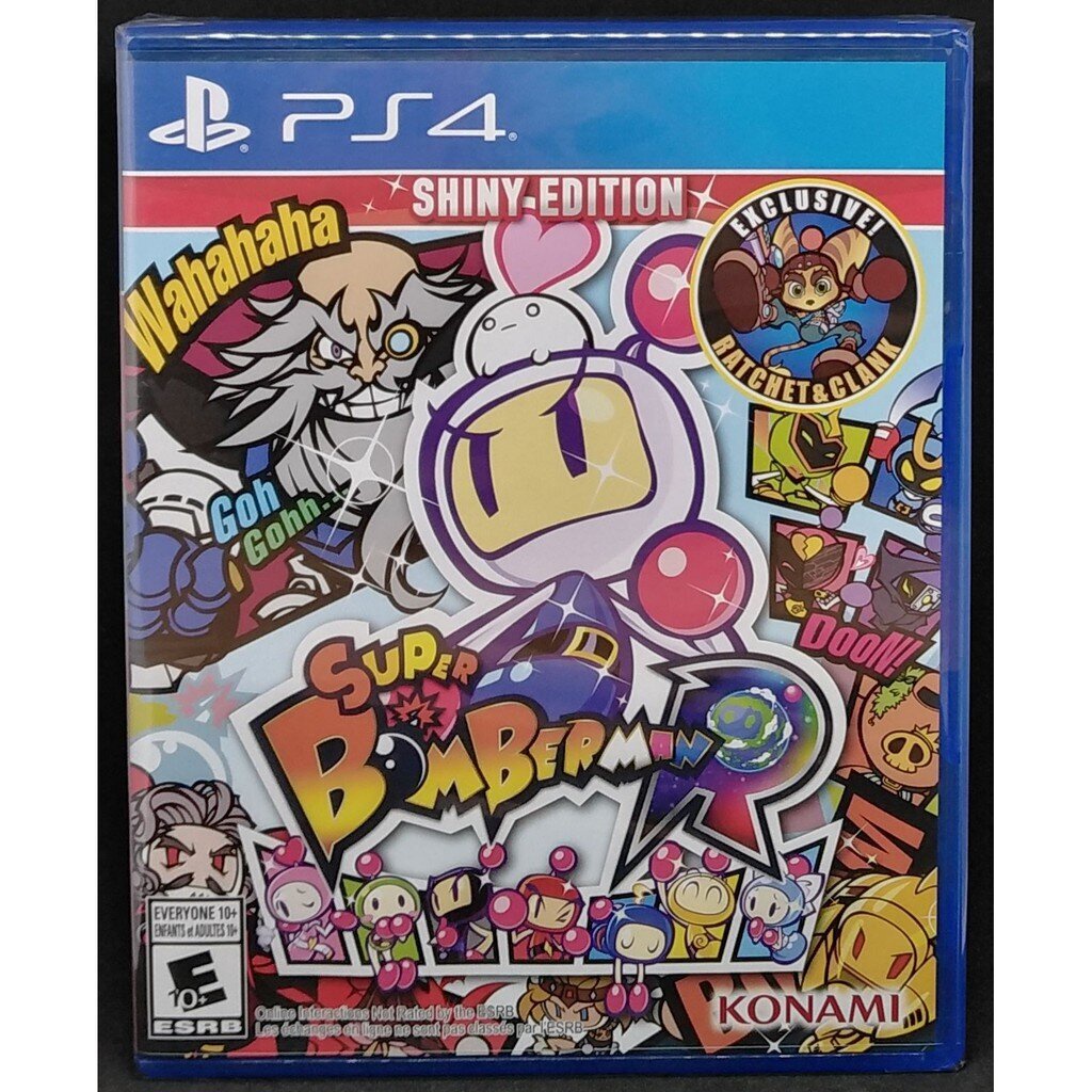Super Bomberman R Shiny Edition, Jeu Sony Playstation 4 Ps4