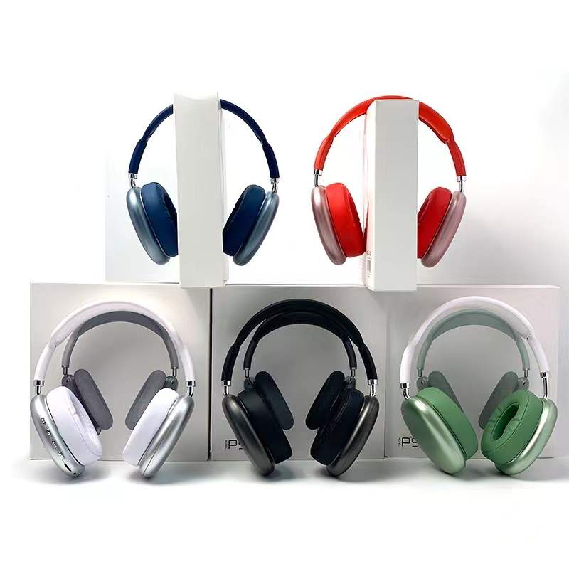 หูฟังแบบครอบไร้สาย ไวเลส wireless รุ่น p9 หูฟังครอบหัว TWS P9 หูฟังครอบหู แบบบลูทูธไร้สาย พร้อมไมโคร