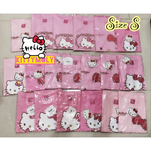 เสื้อยืดคิตตี้🎀Hello kitty🎀#cottonแท้100%