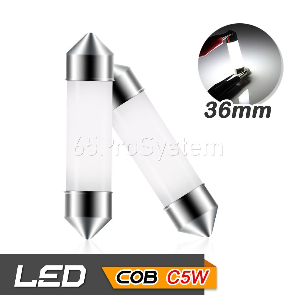 65Infinite (แพ๊คคู่ COB C5W Ceramic 36mm) COB LED C5W Ceramic 36mm เคลือบเซรามิก 3W 220LM Super Brig