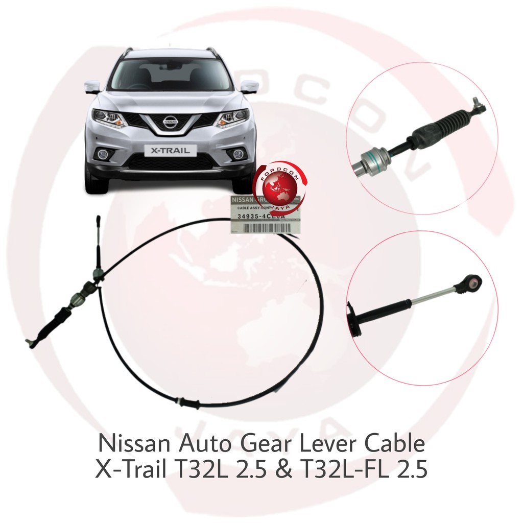 สายคันเกียร์รถยนต์ Nissan X-Trail T32L 2.0 2.5 T32L FL 34935-4CE0A