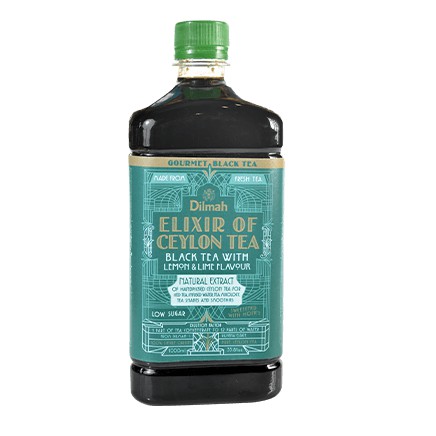 DILMAH ELIXIR OF CEYLON BLACK TEA WITH LEMON & LIME FLAVOUR (1000 ml.)