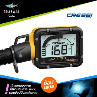 เกจวัดอากาศ และอุณหภูมิ CRESSI DIGI PRESSURE GAUGE