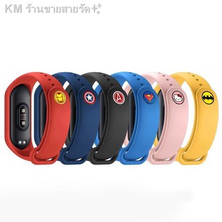 ❀สายรัดข้อมือ Mi Band 5 บุคลิกอินเทรนด์สายนาฬิกา 3 / 4nfc สายนาฬิกาทดแทน 2 รุ่น หรือสี่การ์ตูนแอนิเมชั่นผู้หญิงดีไซน์ออ